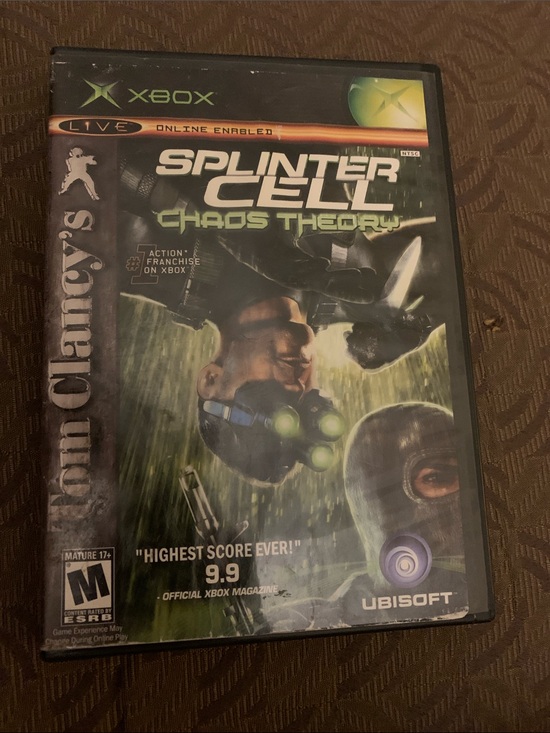 Other - Splinter Cell: Chaos Theory - Xbox (Green/Black) by